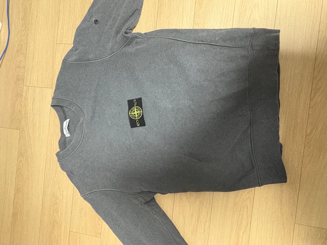 스톤 맨투맨 그레이 L 상품이미지1