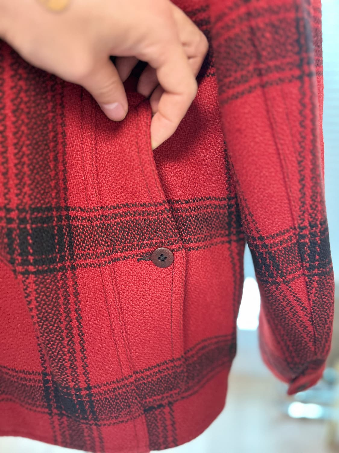 랄프로렌 폴로 버팔로 스키 패치 울 유틸리티 자켓 XL 상품이미지9