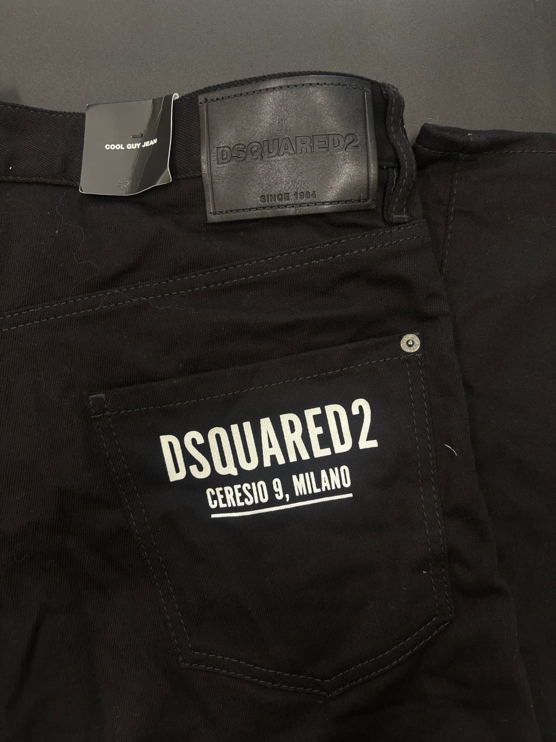 디스퀘어드2 블랙진 (새상품) 52사이즈 상품이미지3