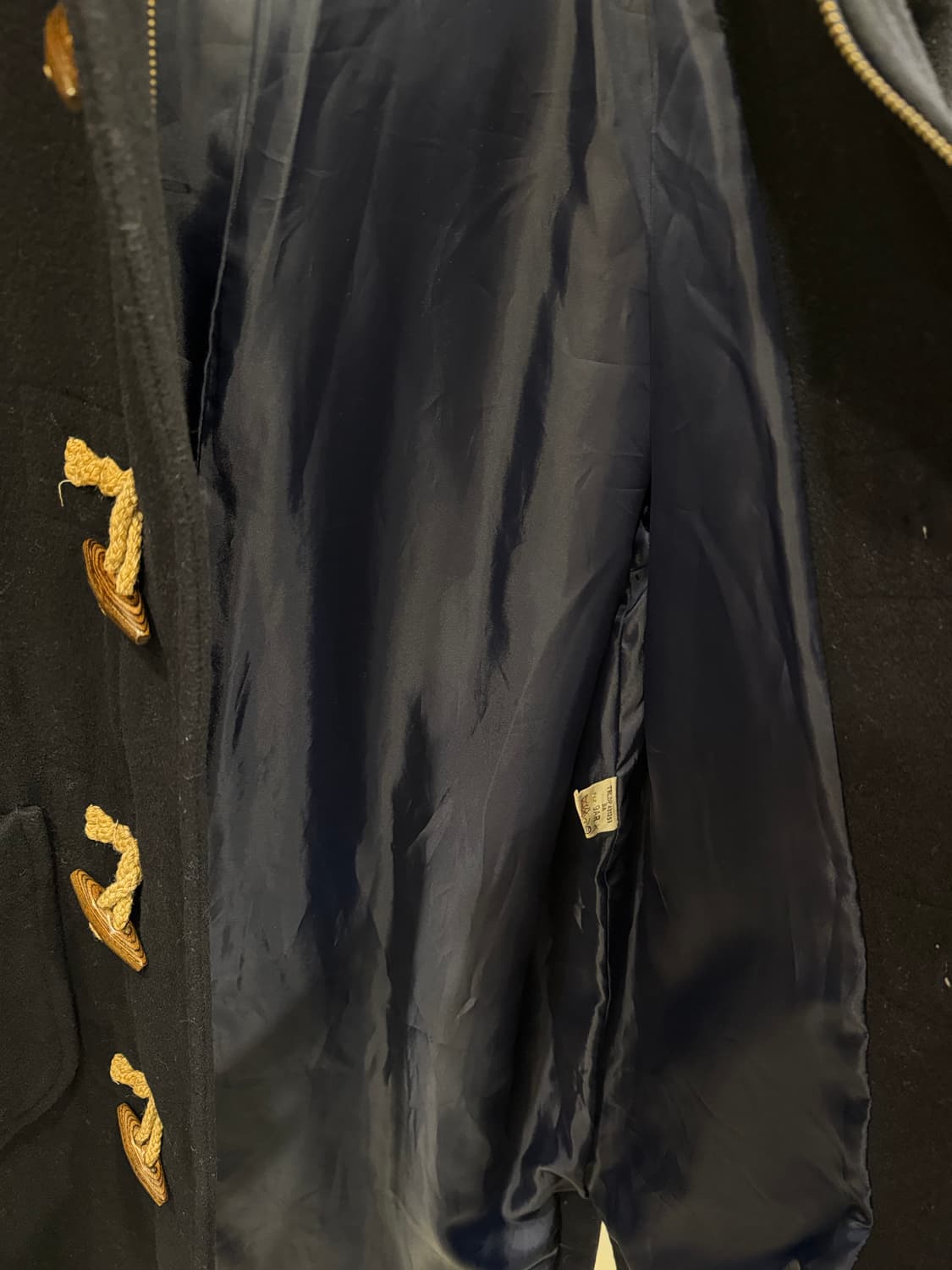 New Yorker 뉴요커 빈티지 울 더플 집업 코트 (Japan) 상품이미지6