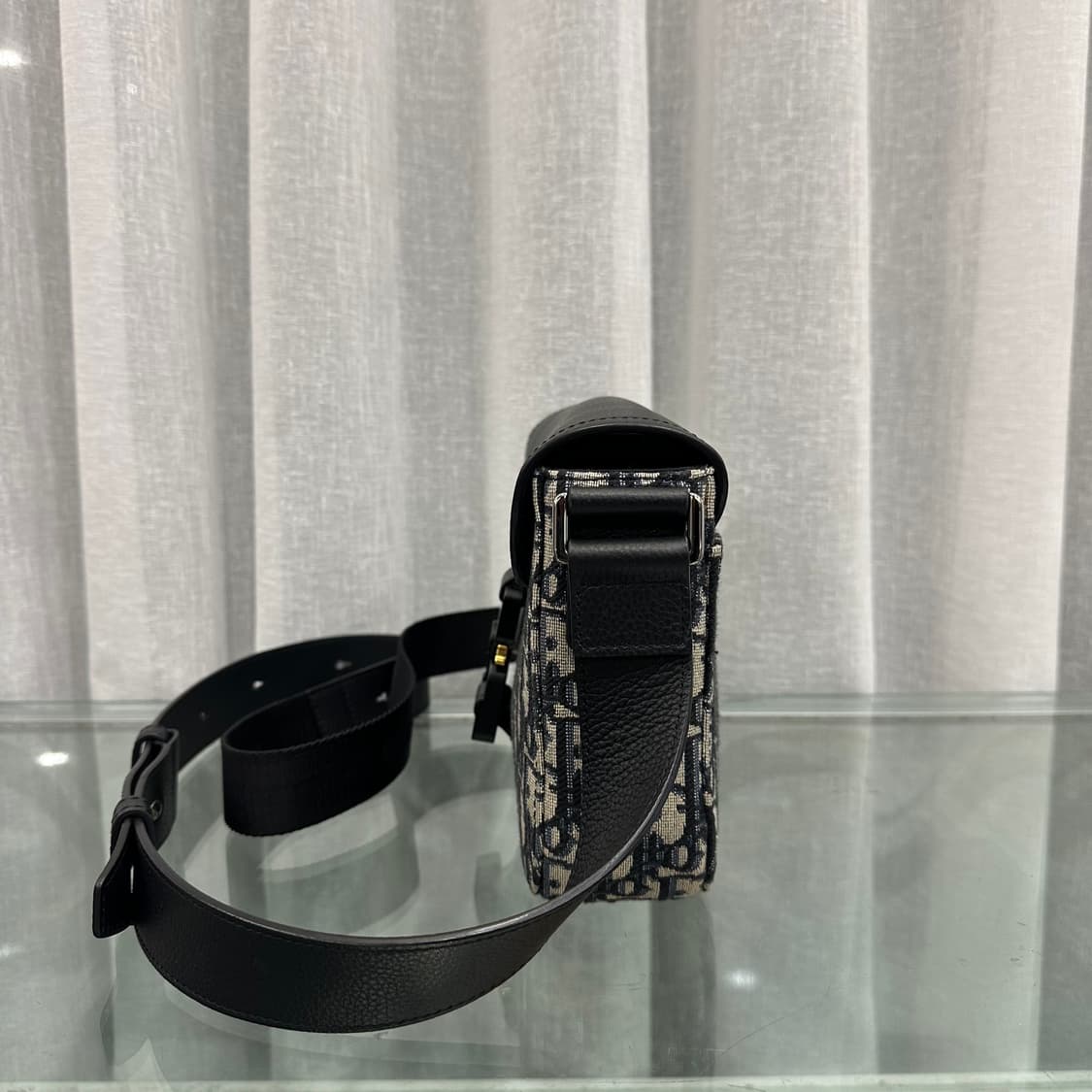 [S급] 디올 오블리크 스몰 플랩 메신저 크로스백 베이지 상품이미지4