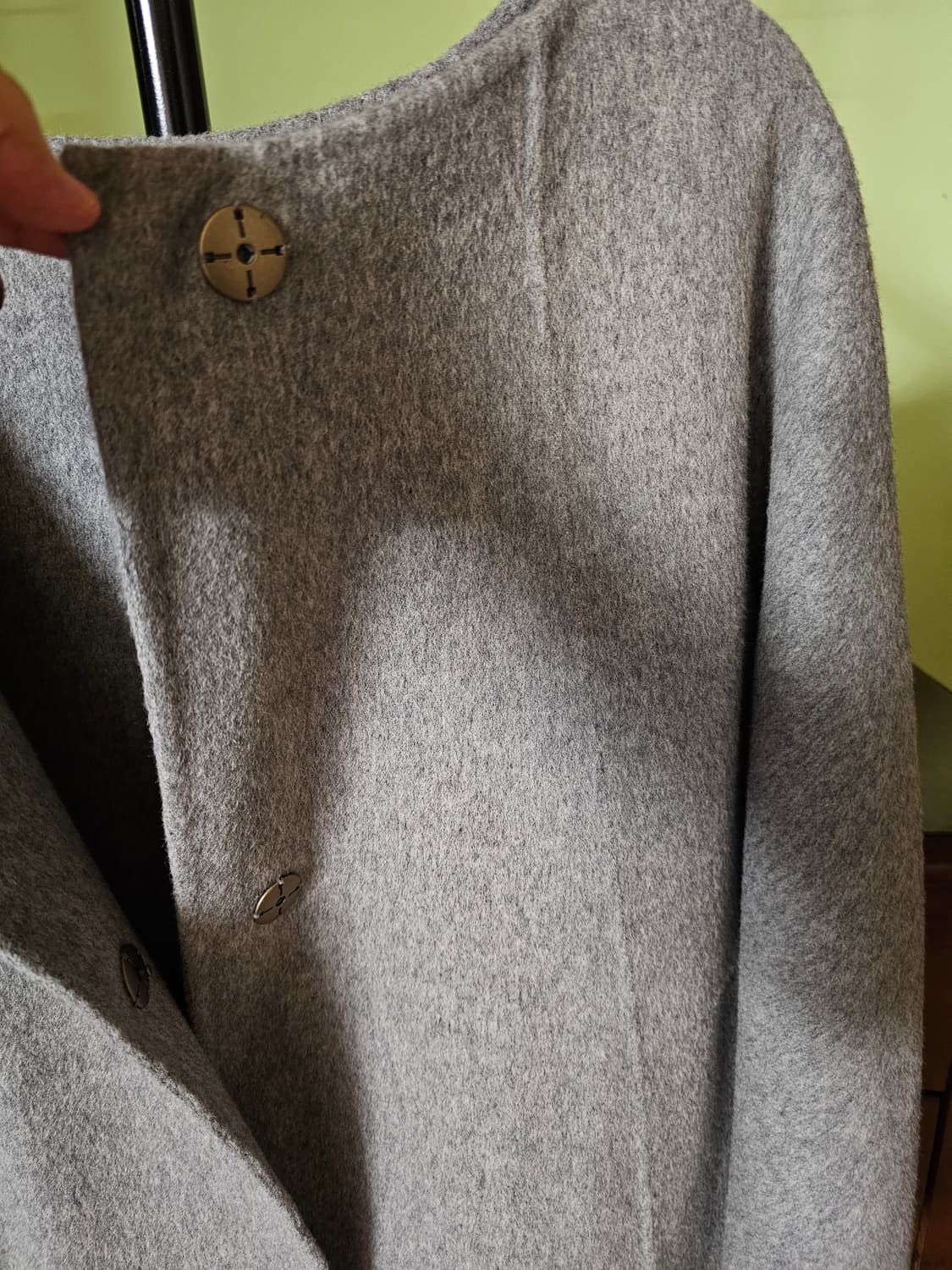 SJSJ 양모캐시미어 핸드메이드 코트  상품이미지7