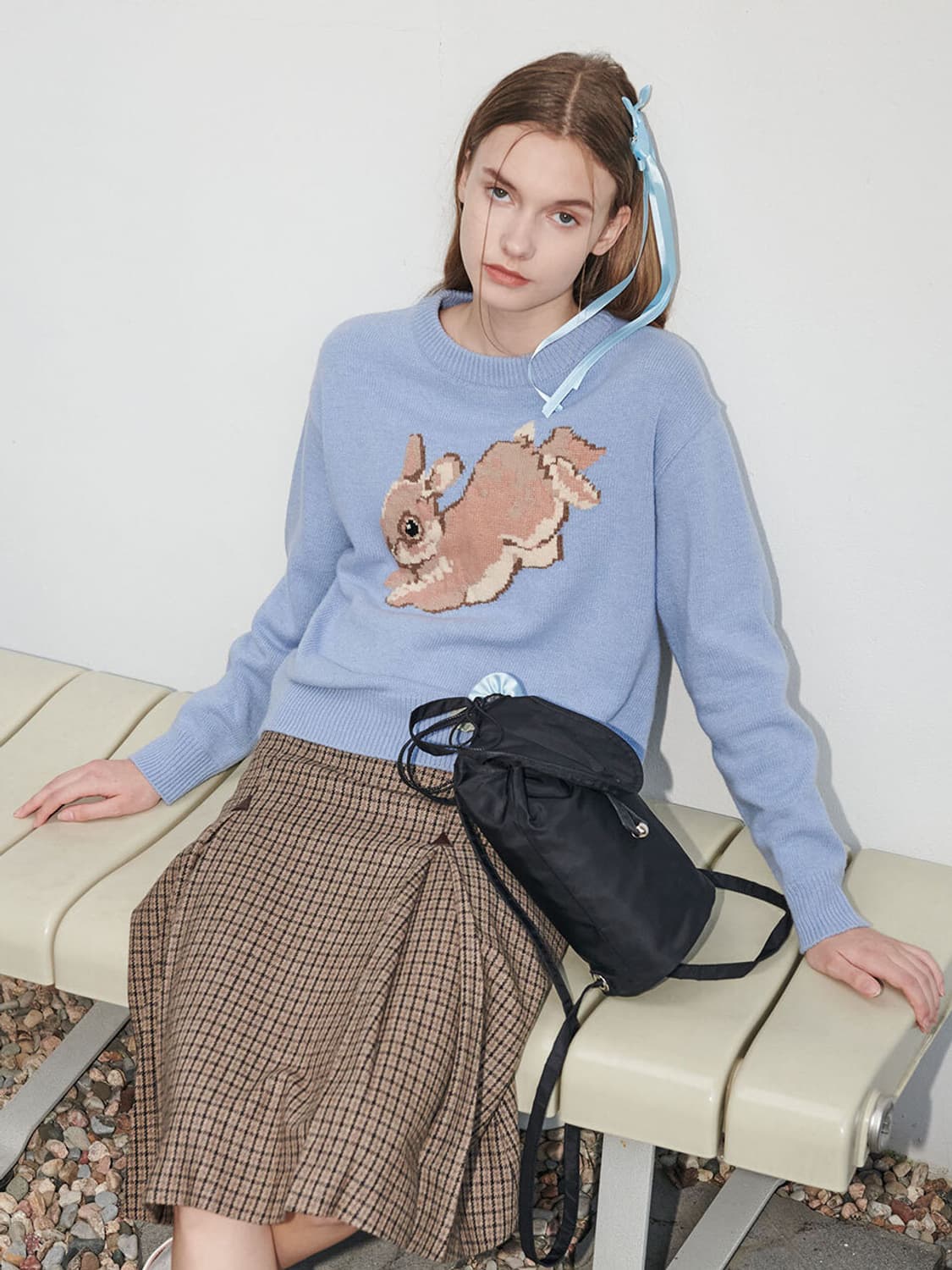 아이아이 래빗 울 니트 / 여성 니트/ 여자 니트  상품이미지6