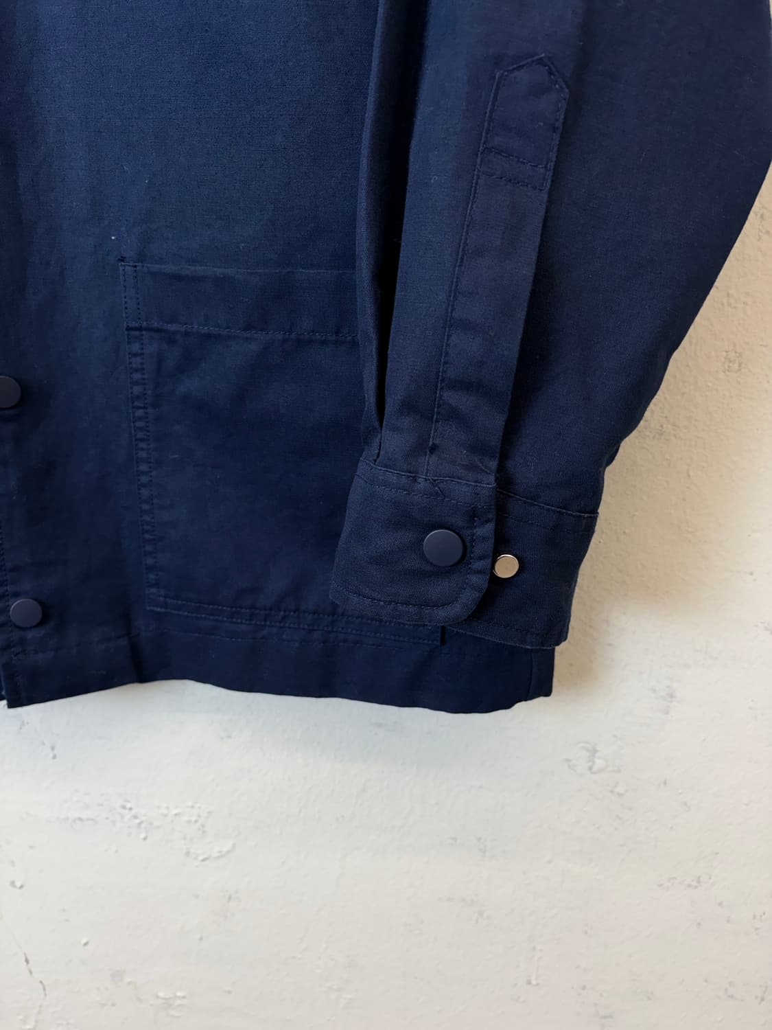 라코스테 네이비 코튼 워크자켓 상품이미지3