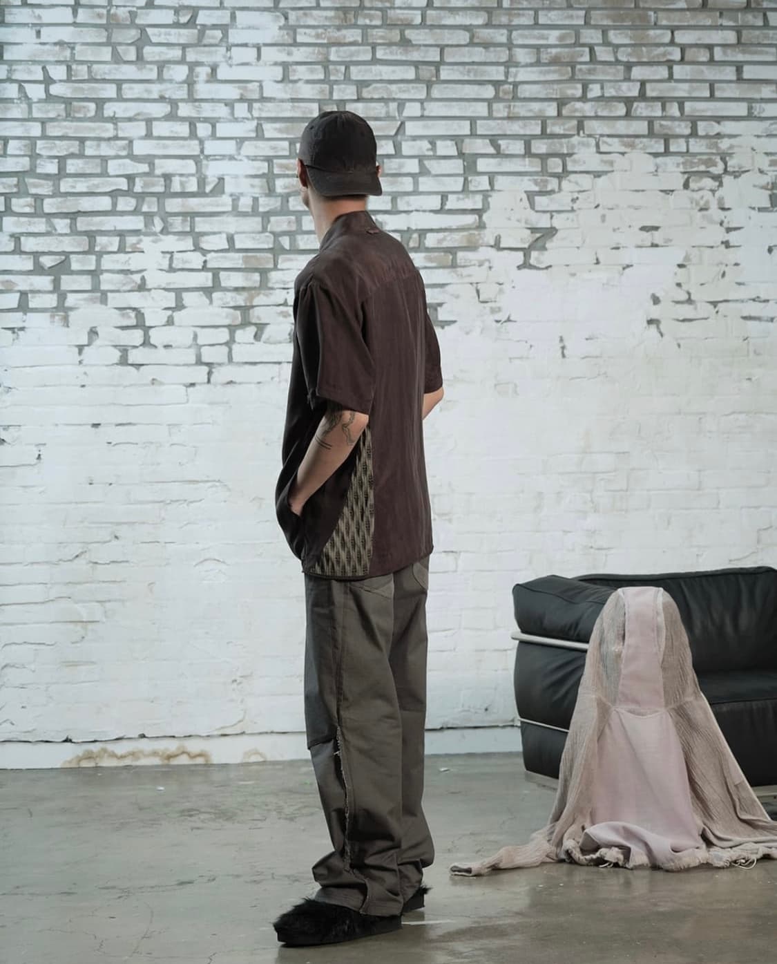 xlim ep5 반팔셔츠 브라운 xl (4사이즈) 상품이미지2