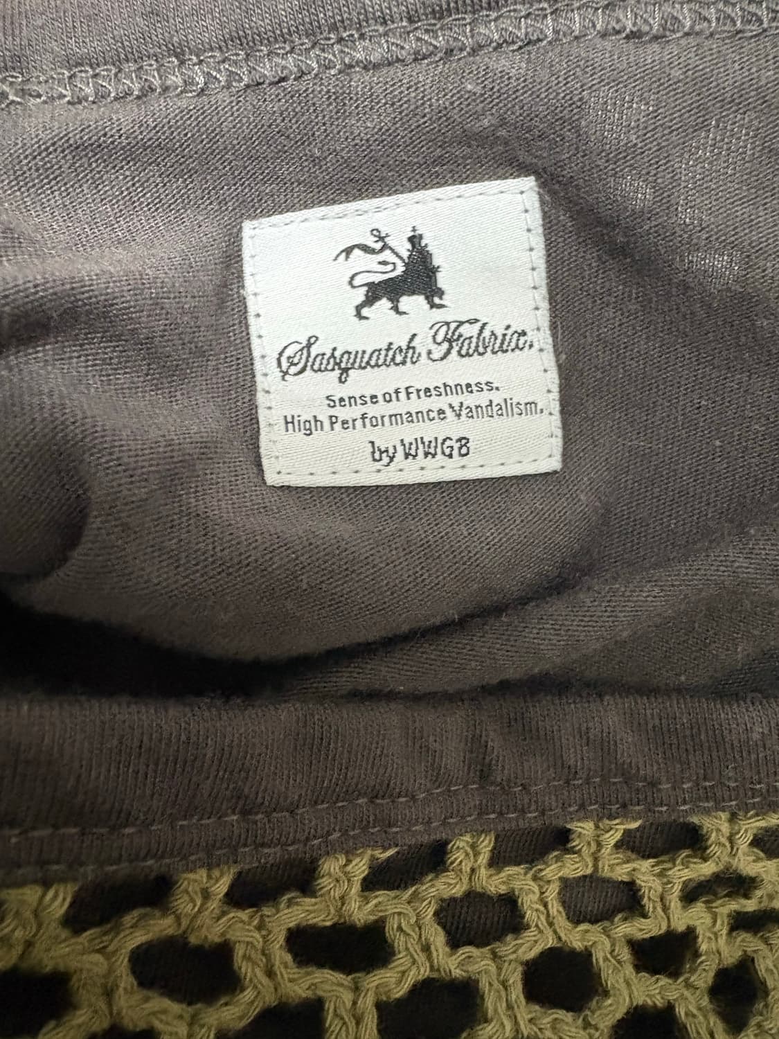 사스콰치 그물 티셔츠 상품이미지3