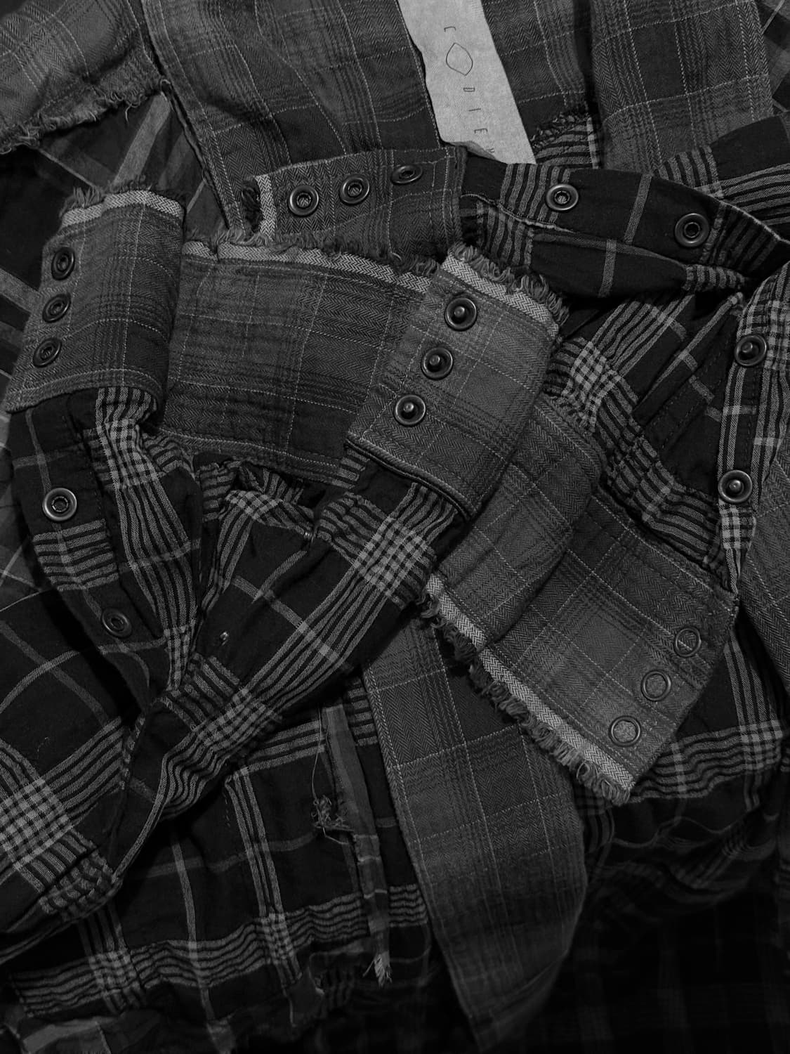 C Diem Grey Plaid Coat 상품이미지3