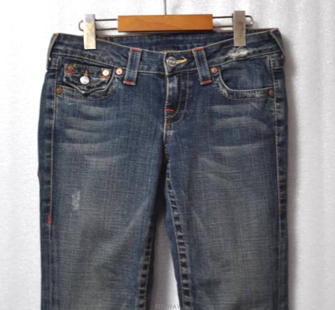 트루릴리젼/여성부츠컷청바지(허리28) 상품이미지3