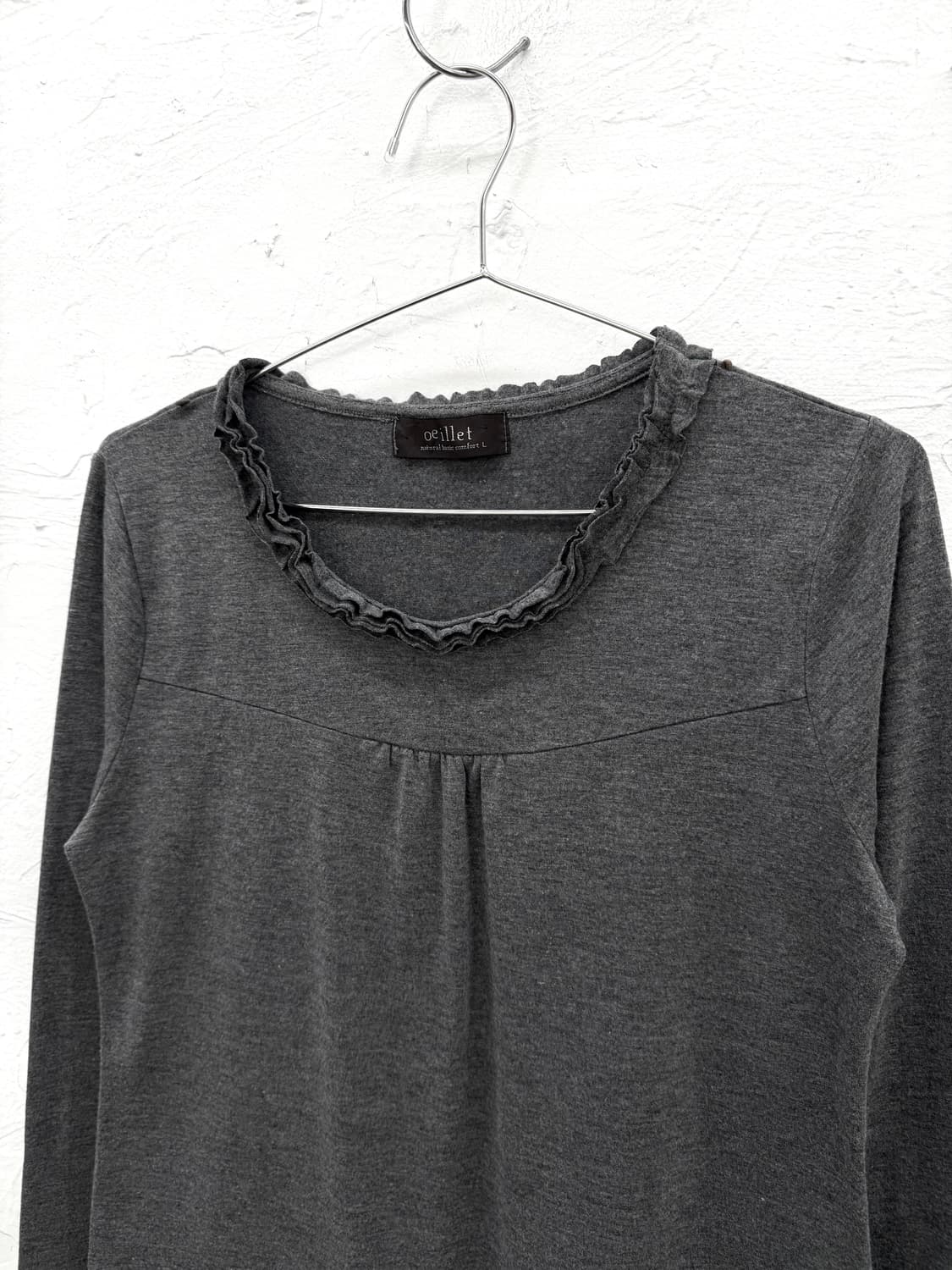 oeillet 프릴 롱슬리브 상품이미지2