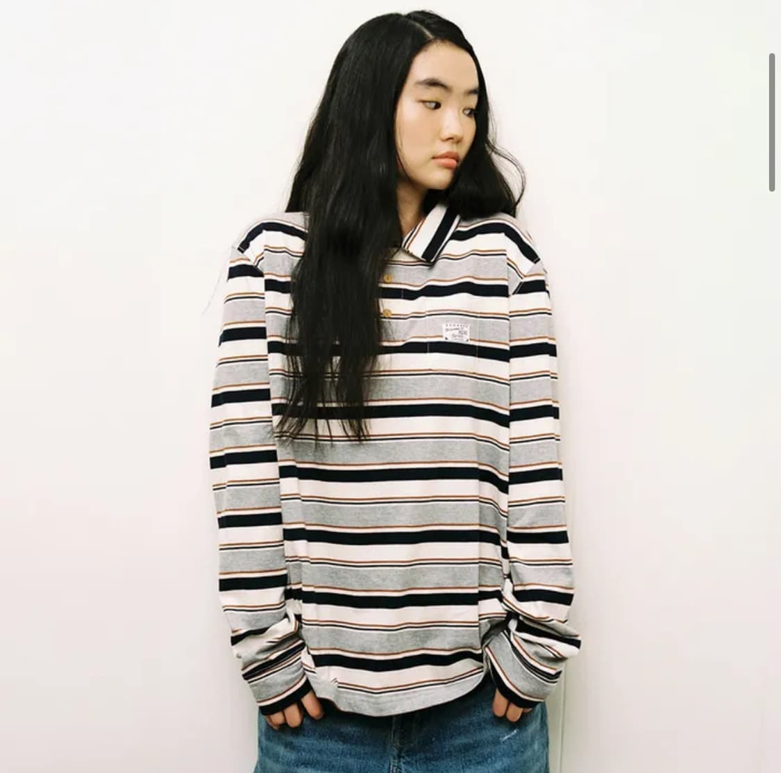 에이이에이이 STRIPE PK T-SHIRTS 상품이미지2