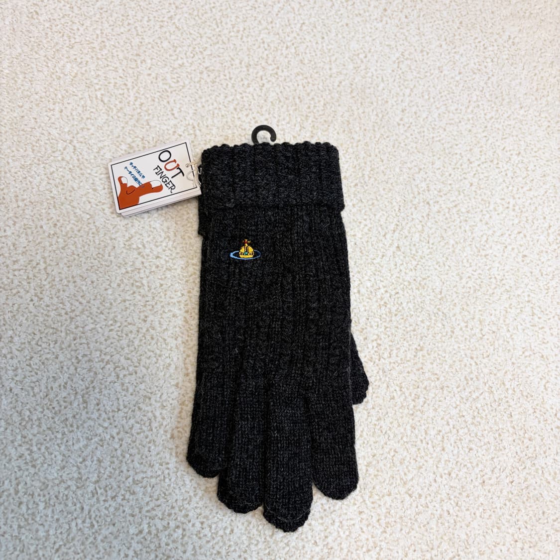 비비안웨스트우드 알파카 아웃 핑거 장갑 상품이미지3