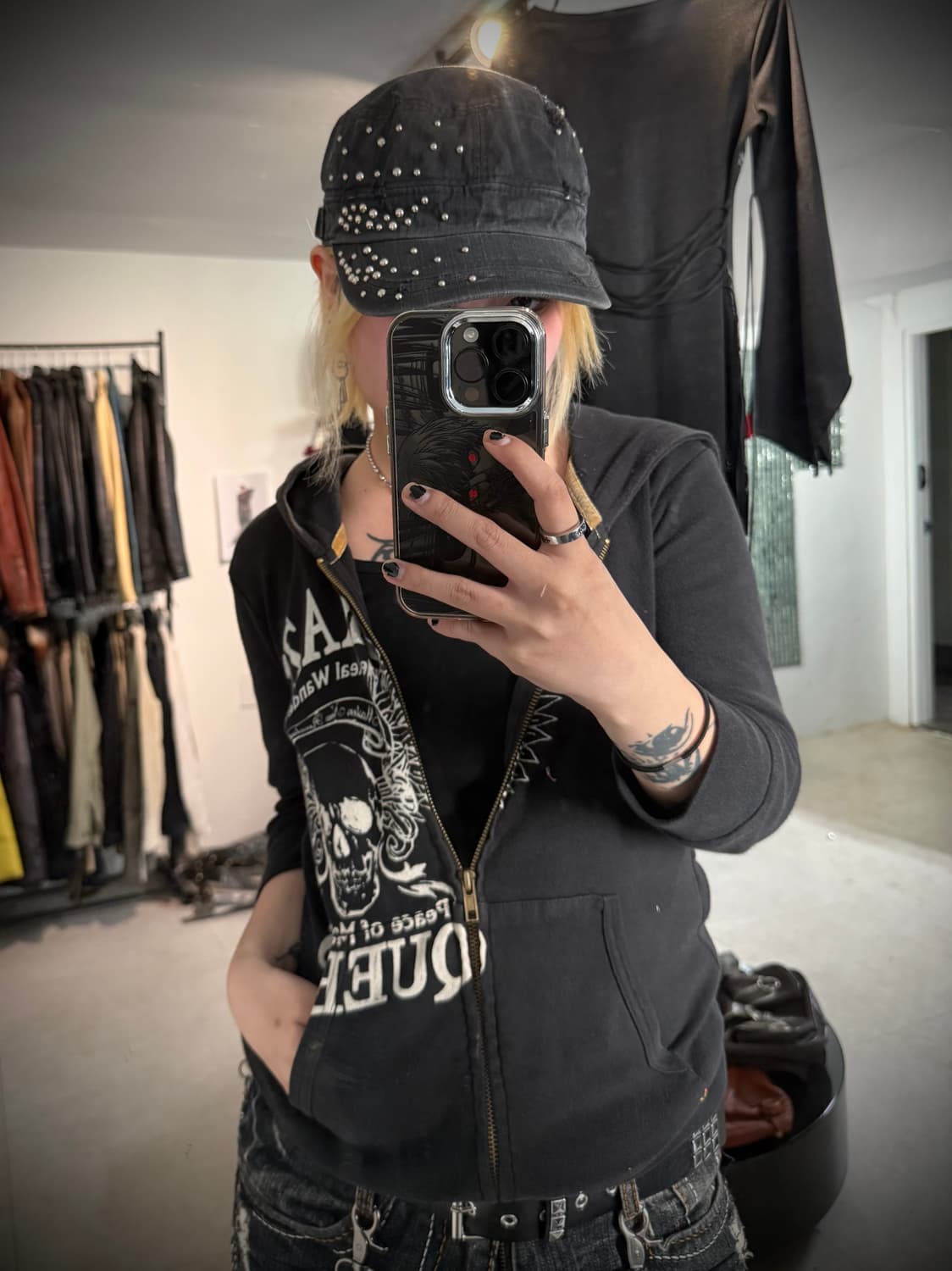 00s stud detail cap 상품이미지4