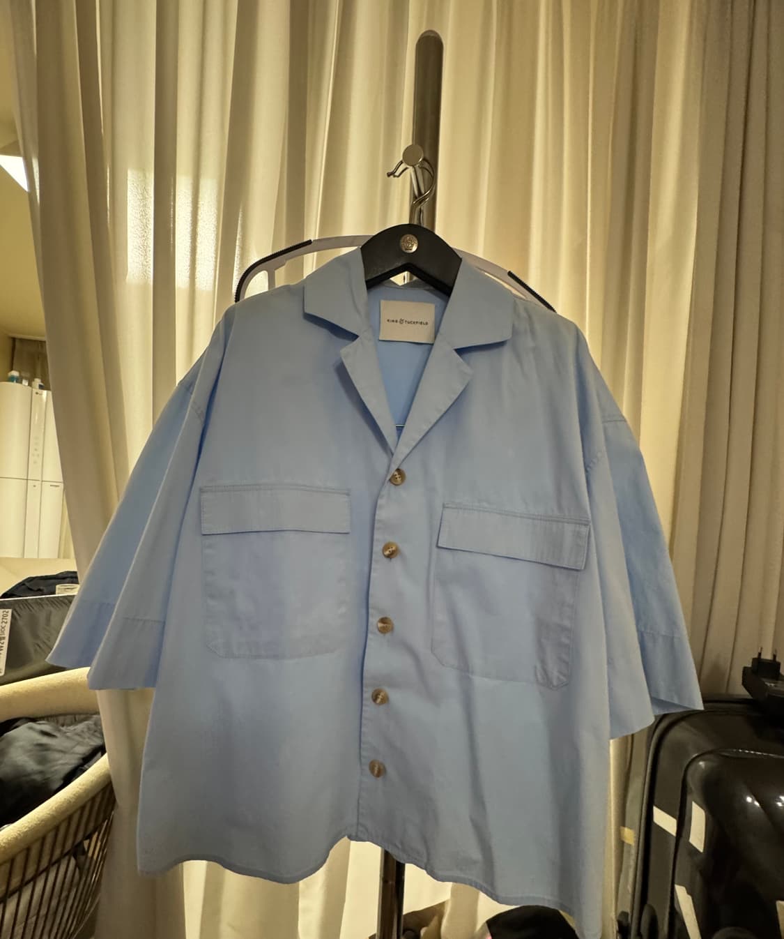 king&tuckfield 오버핏 셔츠  상품이미지2