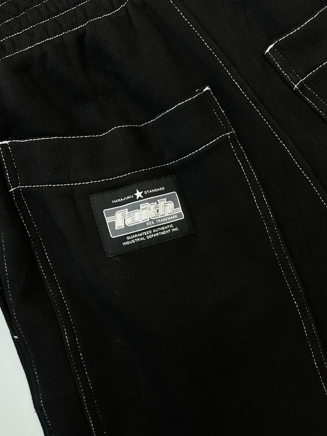 페이스 콘트라스트 스티치 스웻 팬츠 상품이미지6