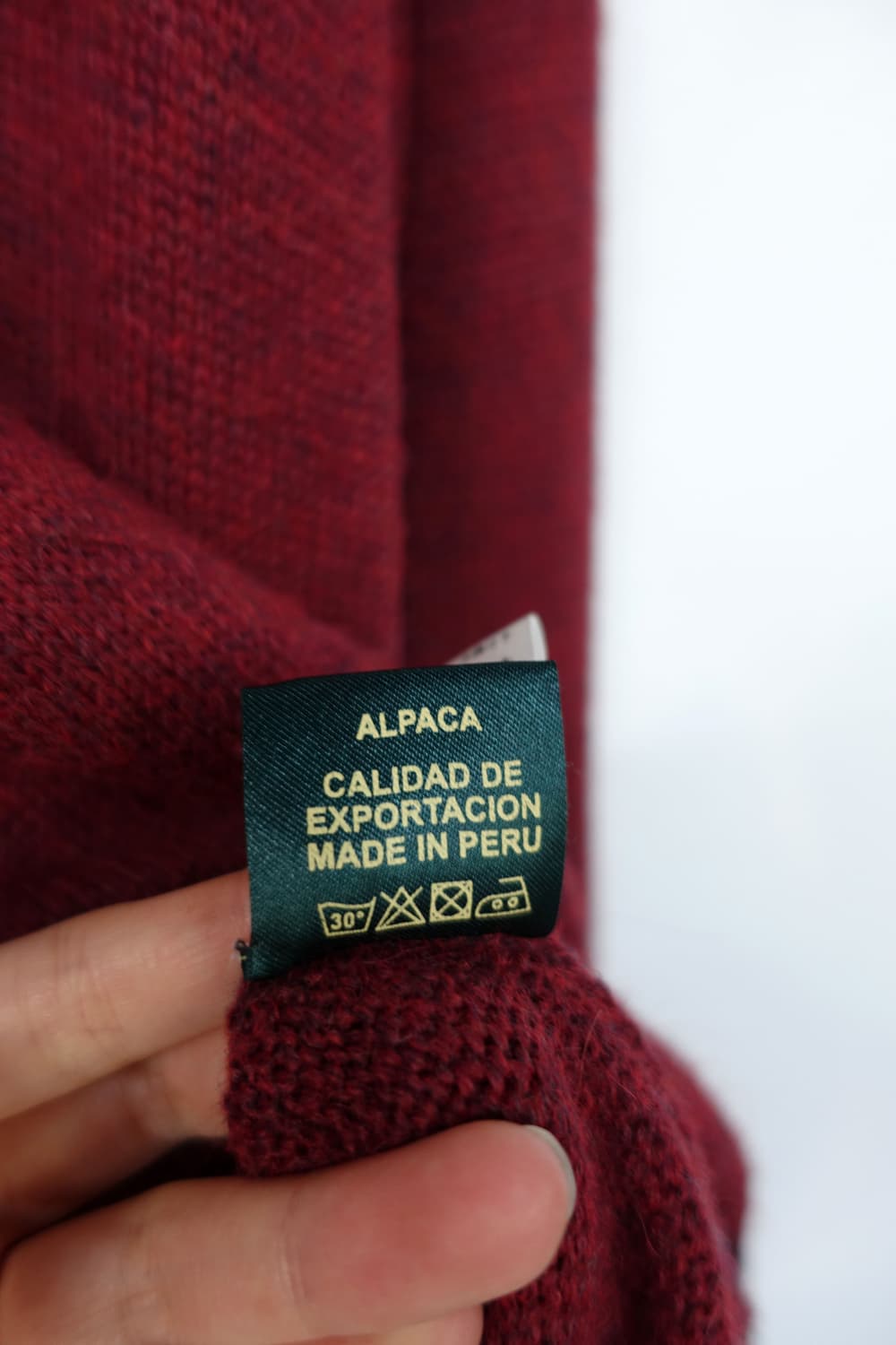 INCA - hand made in peru 알파카 니트 상품이미지10