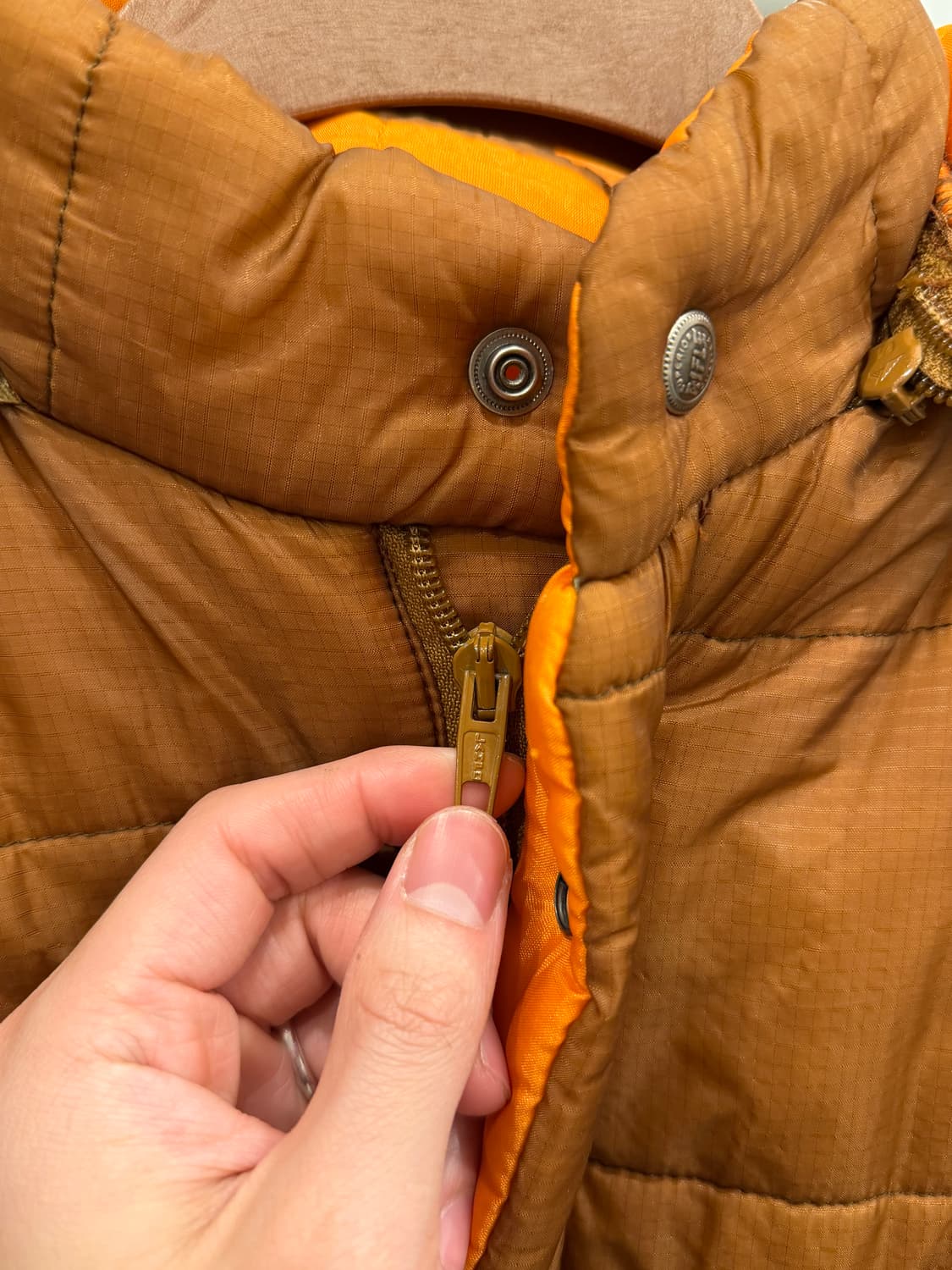 Rifle 빈티지 골드윙 후드 푸퍼 자켓 (made in Italy) 상품이미지4