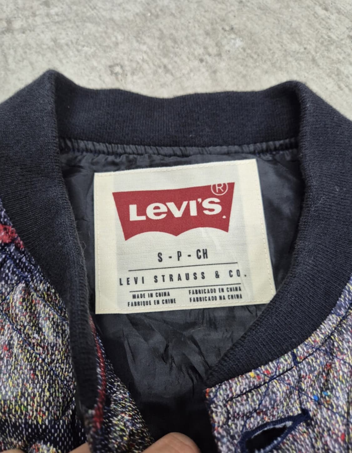 리바이스 퀼팅 자켓 m 상품이미지7