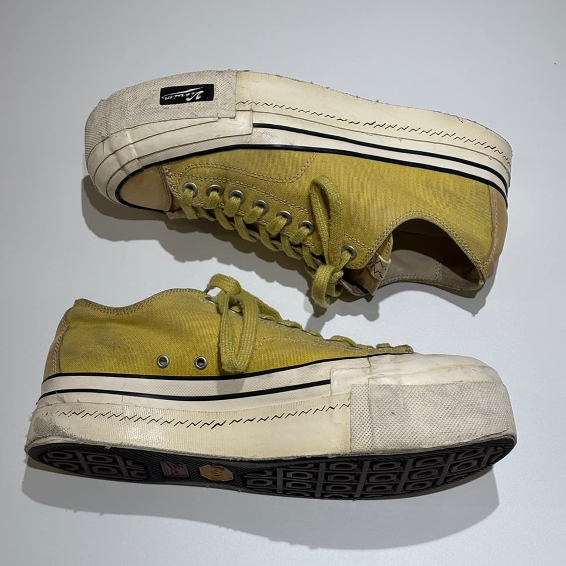 9) 비즈빔 visvim 스캐그웨이 지패턴 옐로우 상품이미지4