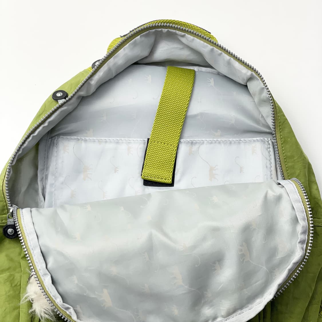 [중고] 키플링 백팩 키링 가방 그린 상품이미지5