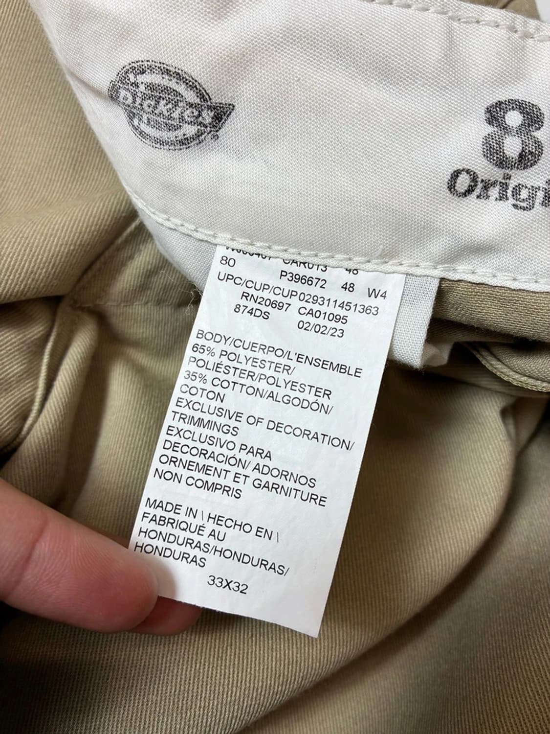 디키즈 874 워크 웨어 스트레이트 팬츠 PN9169 상품이미지8