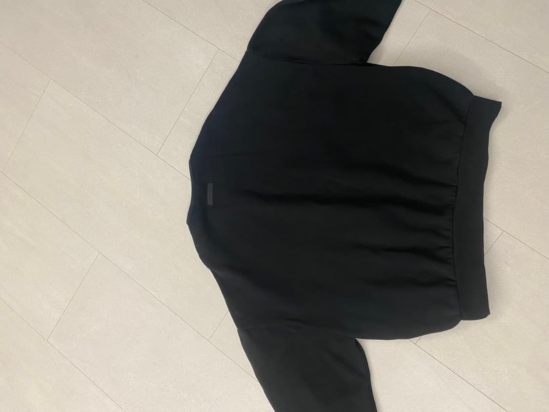 피오갓 에센셜 스웻셔츠 블랙, L 상품이미지2