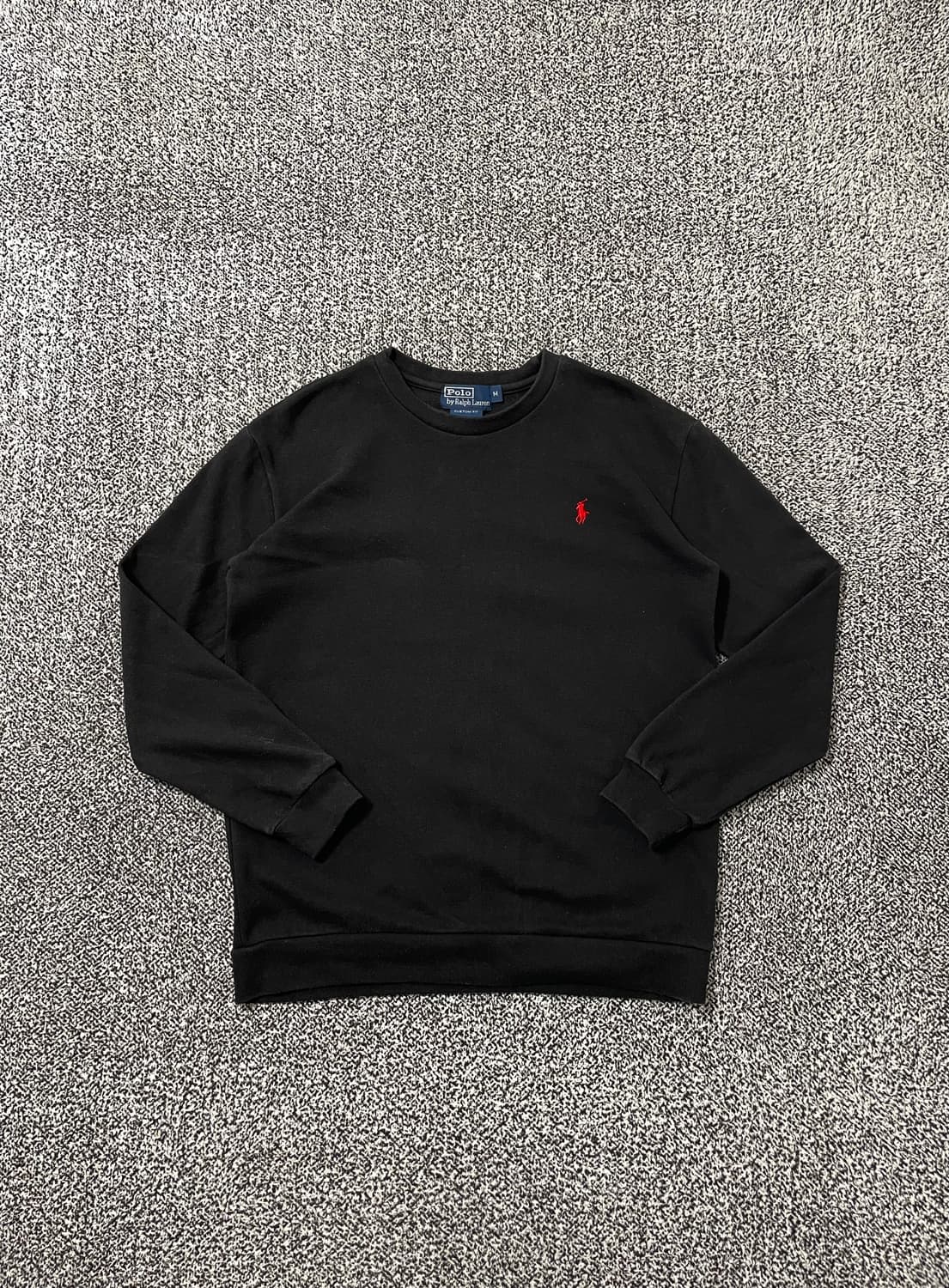 빈티지9. 폴로랄프로렌 블랙 롱슬리브 맨투맨 스웻셔츠 긴팔티셔츠 상품이미지1