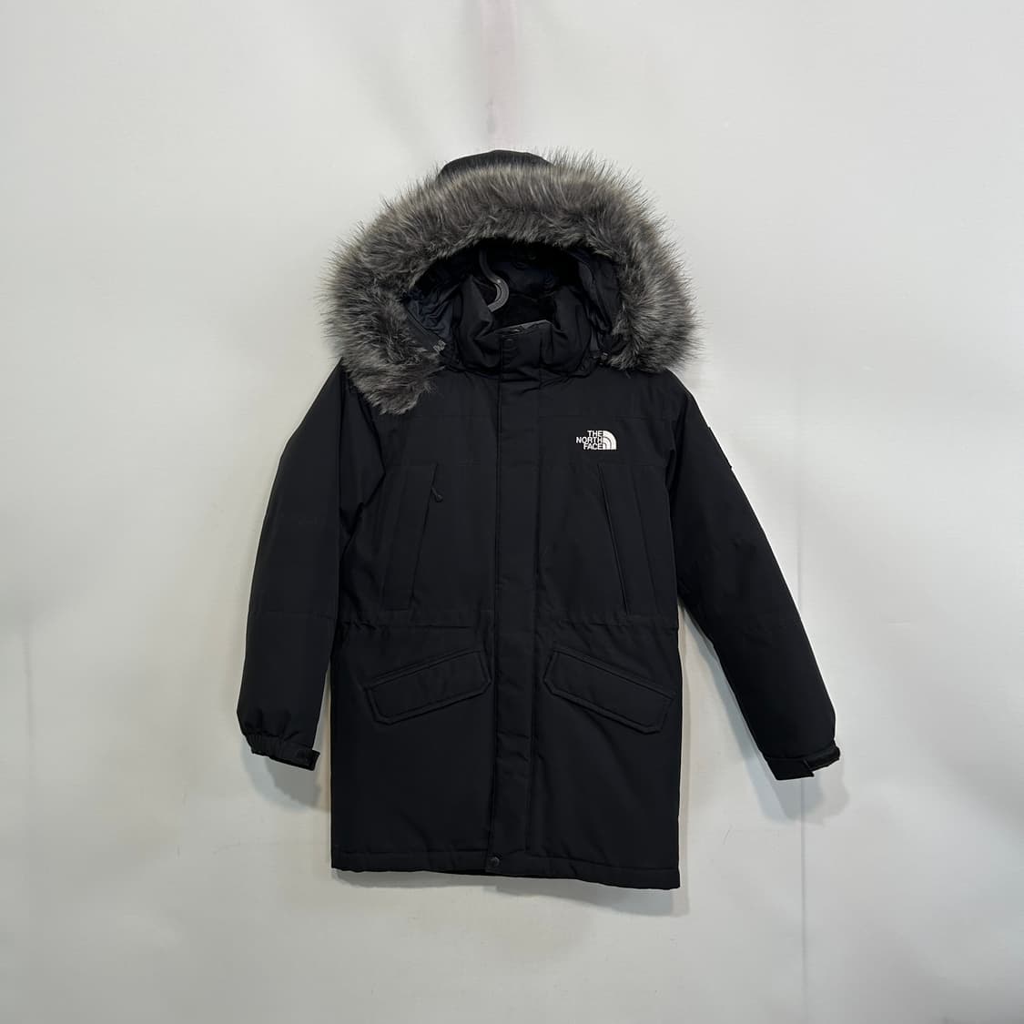 노스페이스 키즈 구스다운 패딩 140 블랙  상품이미지1