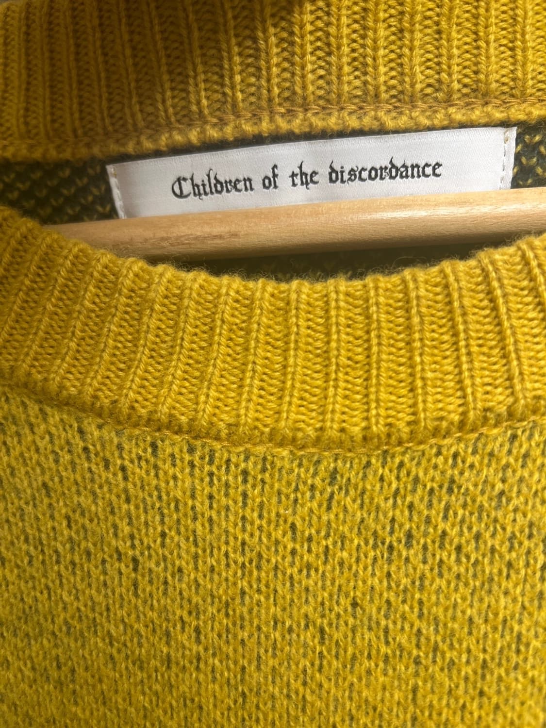 children of the discordance 장미 오버핏 니트 3 상품이미지2