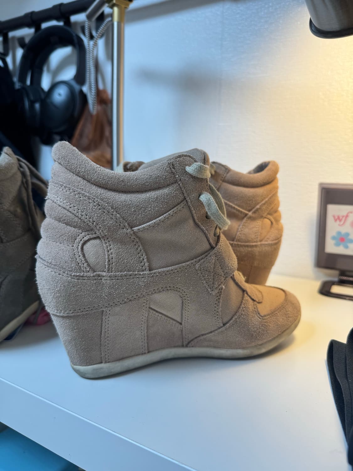 아쉬 하이탑 스니커즈 36사이즈 베이지 상품이미지3