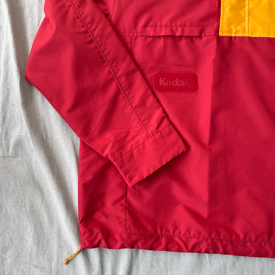 코닥 백로고 챔버 아노락 바람막이 L 상품이미지5