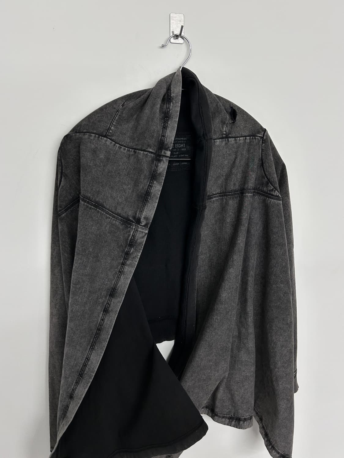 올세인츠 사선 드레이프 가디건  상품이미지7