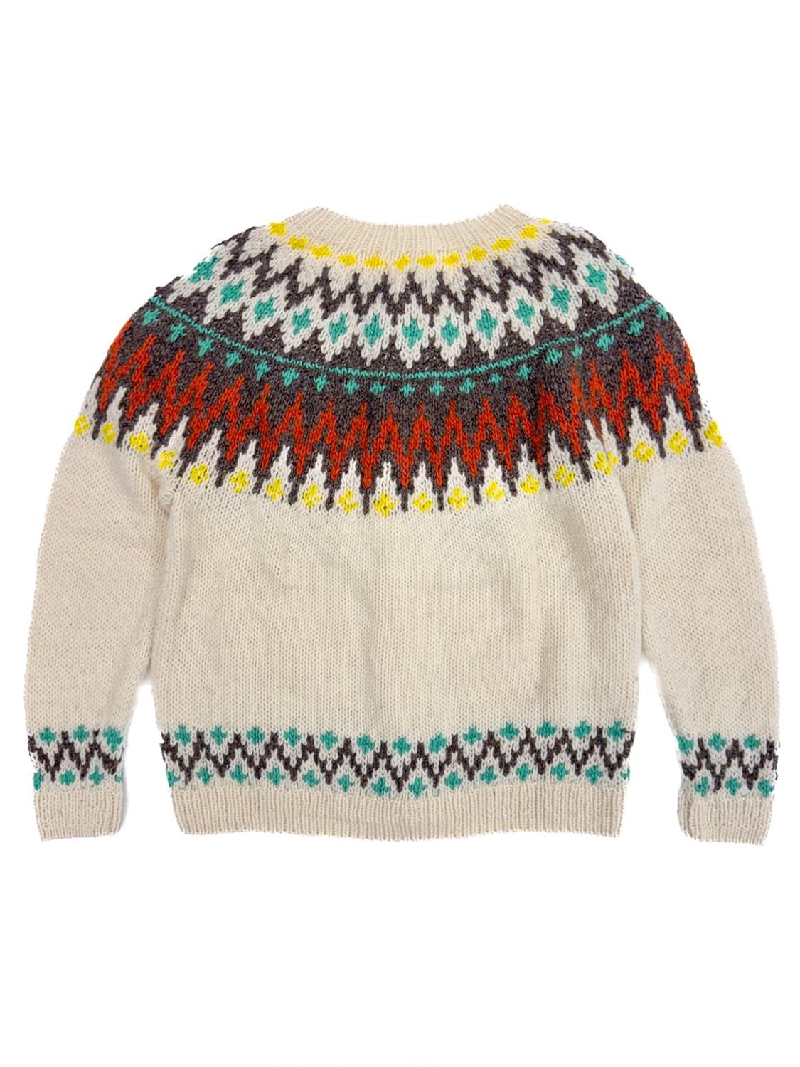 Beams Boy FairIsle Wool Cardigan/ Os 상품이미지2