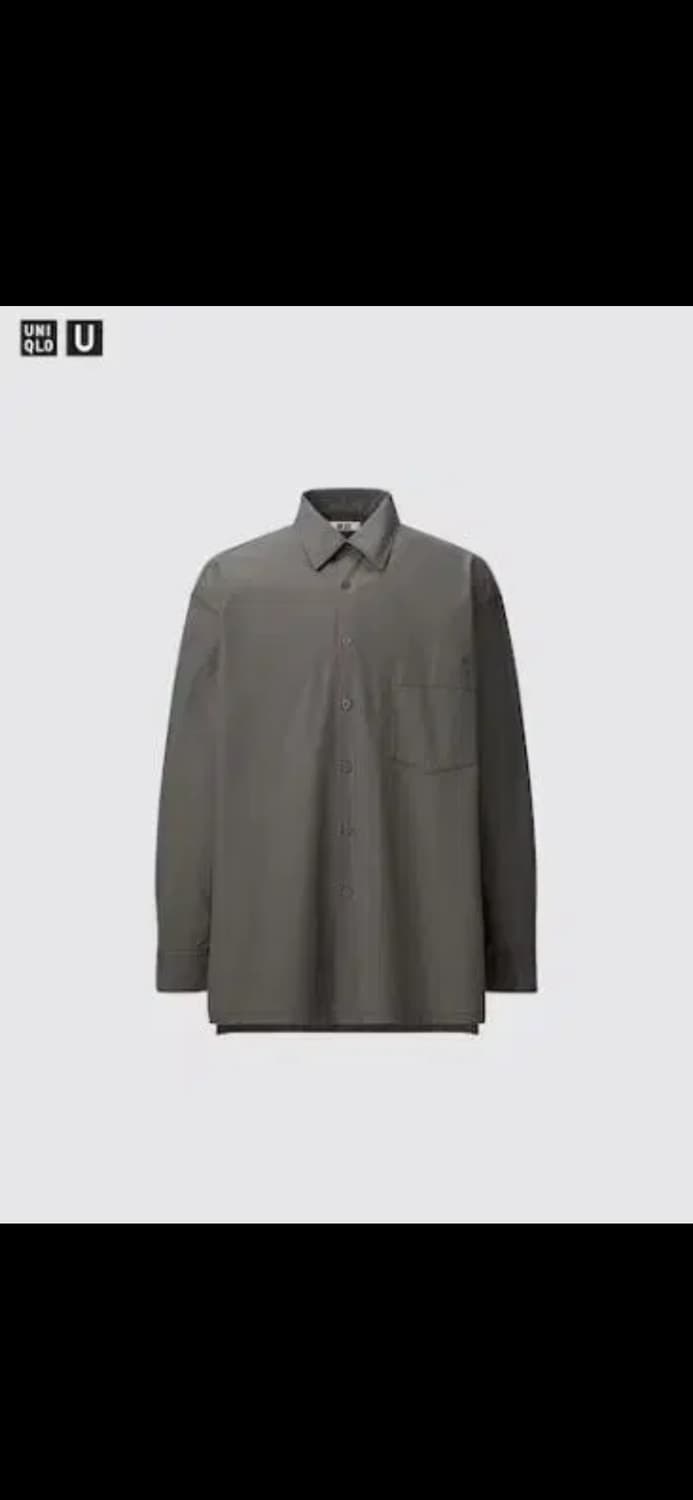 (XXL, 2XL) 유니클로 르메르 U 오버사이즈 셔츠 상품이미지5