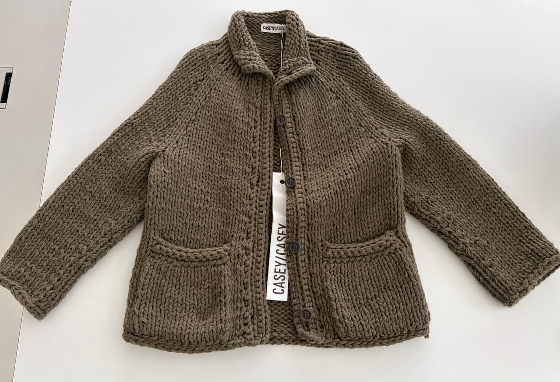 casey casey 해비 핸드 니트 가디건 / m 남녀공용 상품이미지1