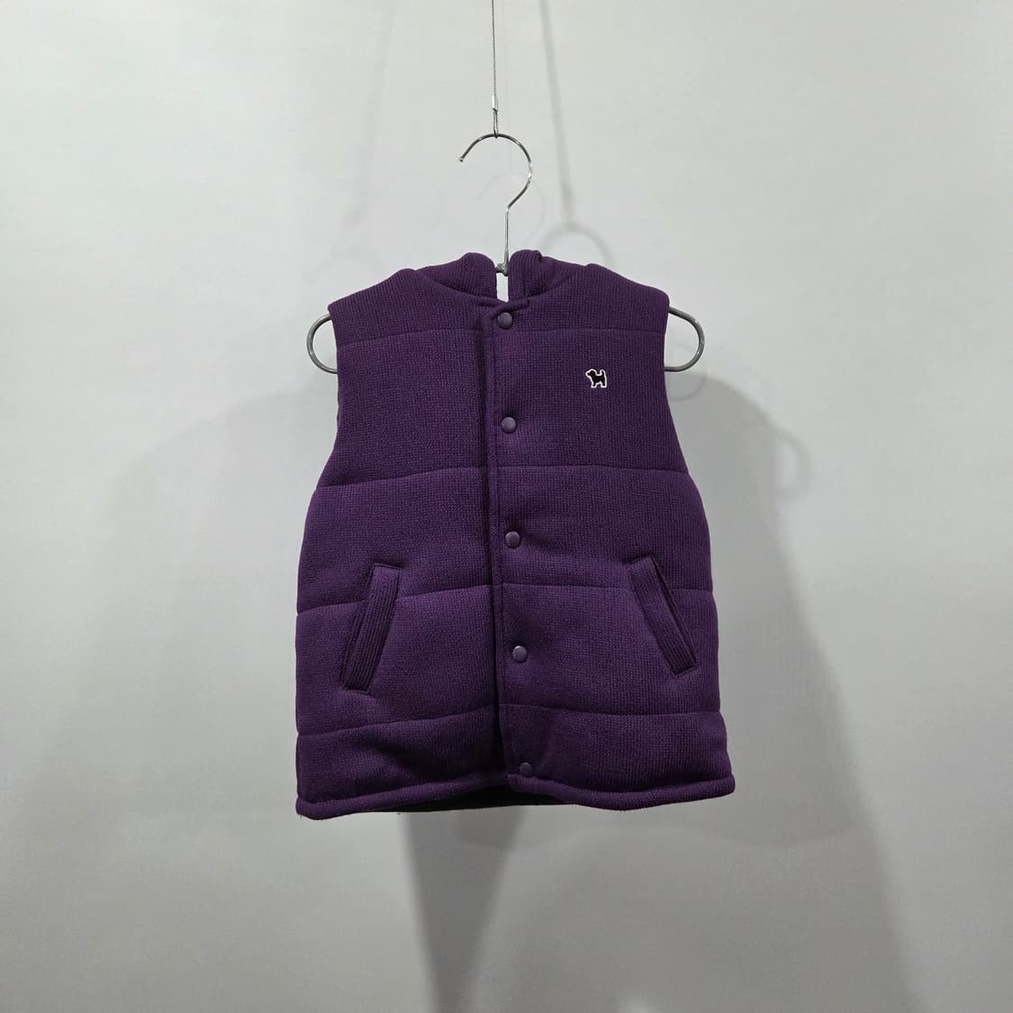 블루독 키즈 리버시블 니트 조끼패딩 100/15.8 상품이미지1