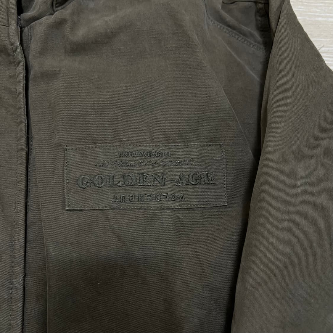 지고트 여성 구스다운 안감내피 야상코트 점퍼 [카키] M/95(구 66) 상품이미지4