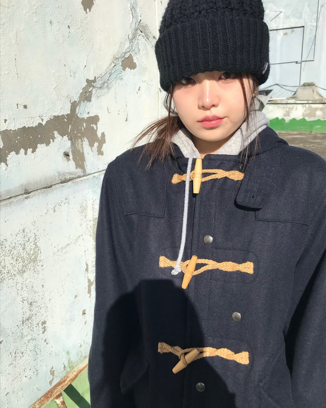 코엔 네이비 토글 코트  상품이미지3