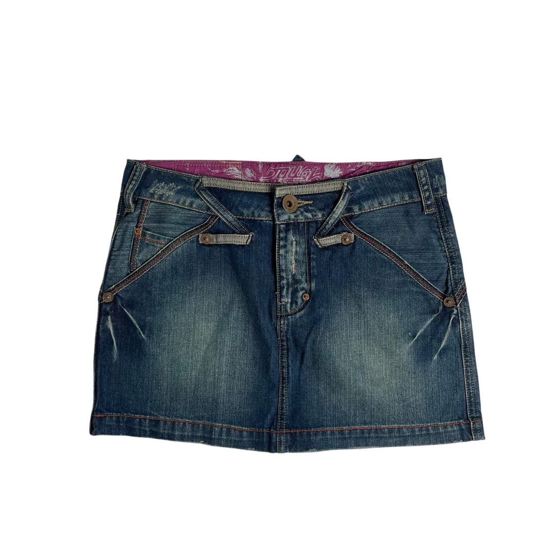 Tough jeansmith 스티치 미니 스커트 상품이미지2