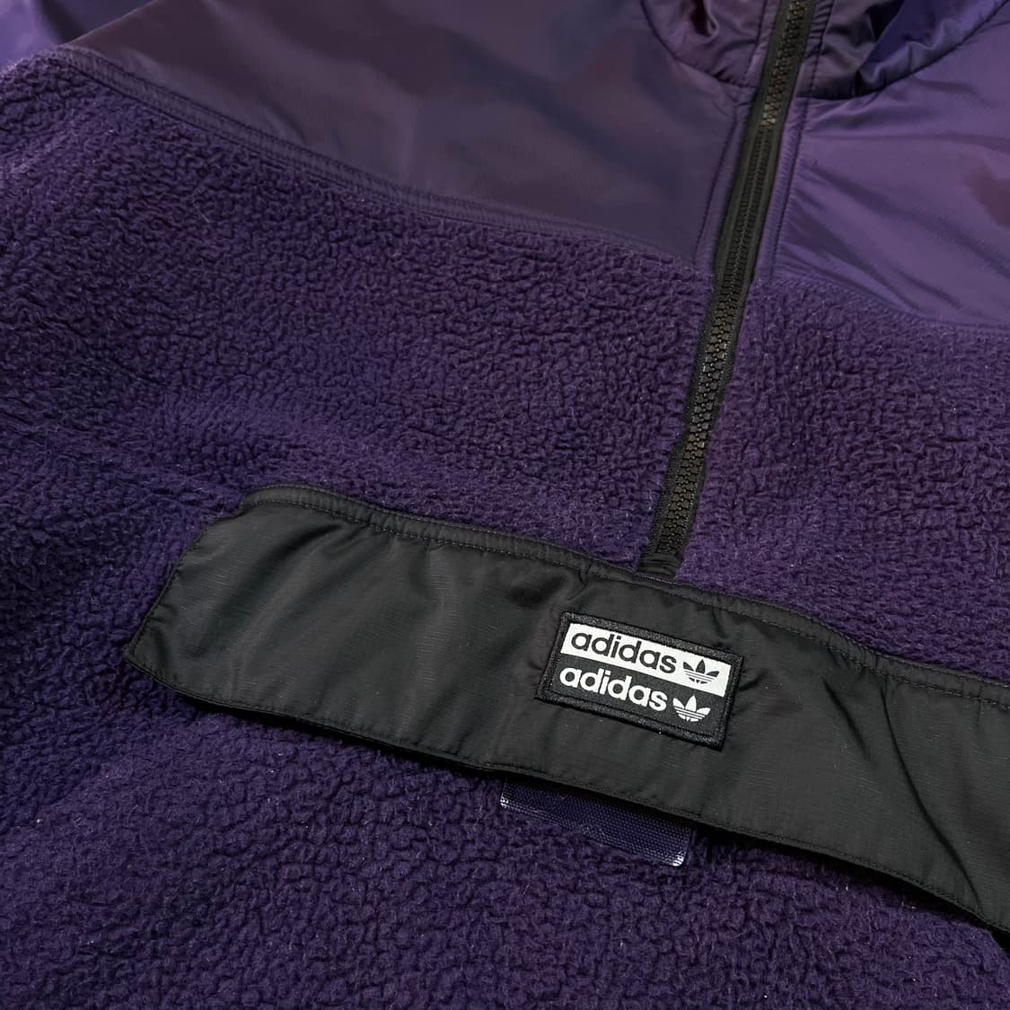 아디다스 반집업 플리스 아노락 상품이미지2