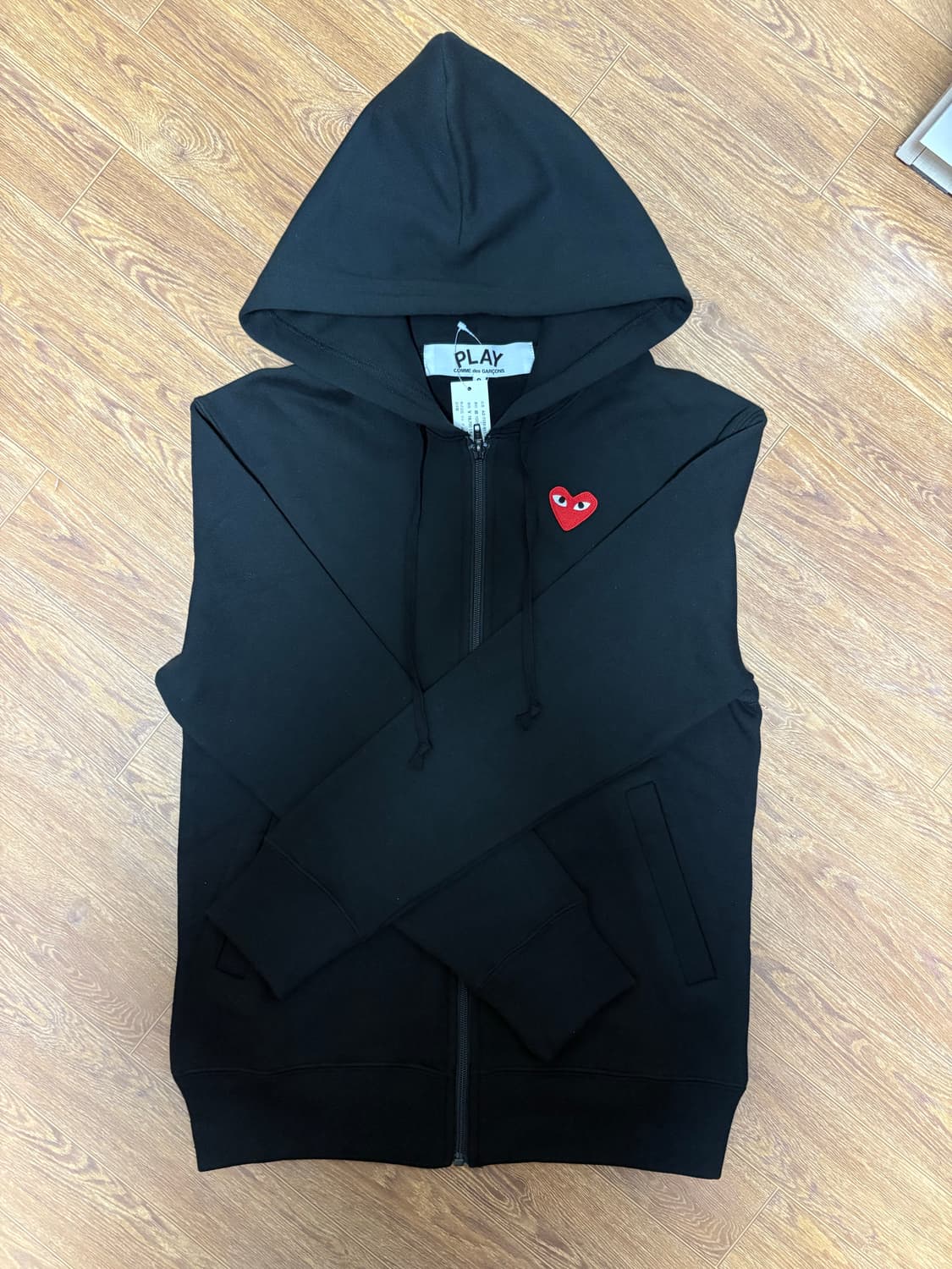 꼼데가르송 후드집업 새상품 상품이미지1
