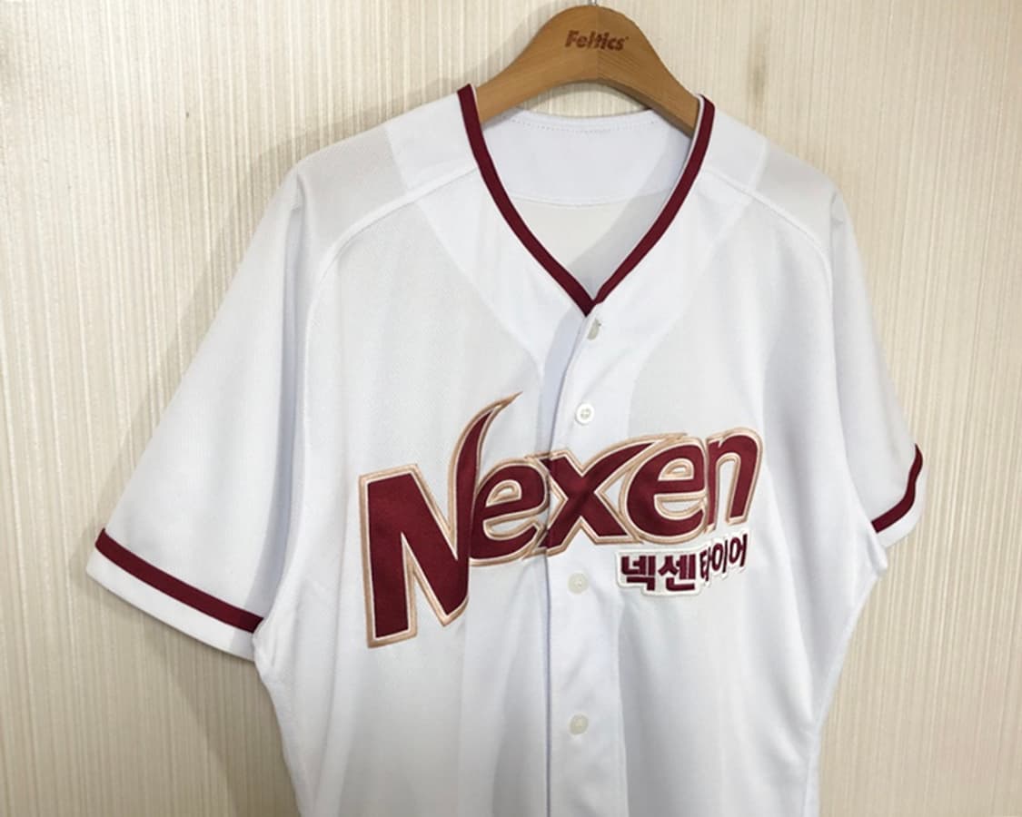KBO 위팬 넥센(키움)히어로즈 홈유니폼/져지 105 #27 박동원 상품이미지5