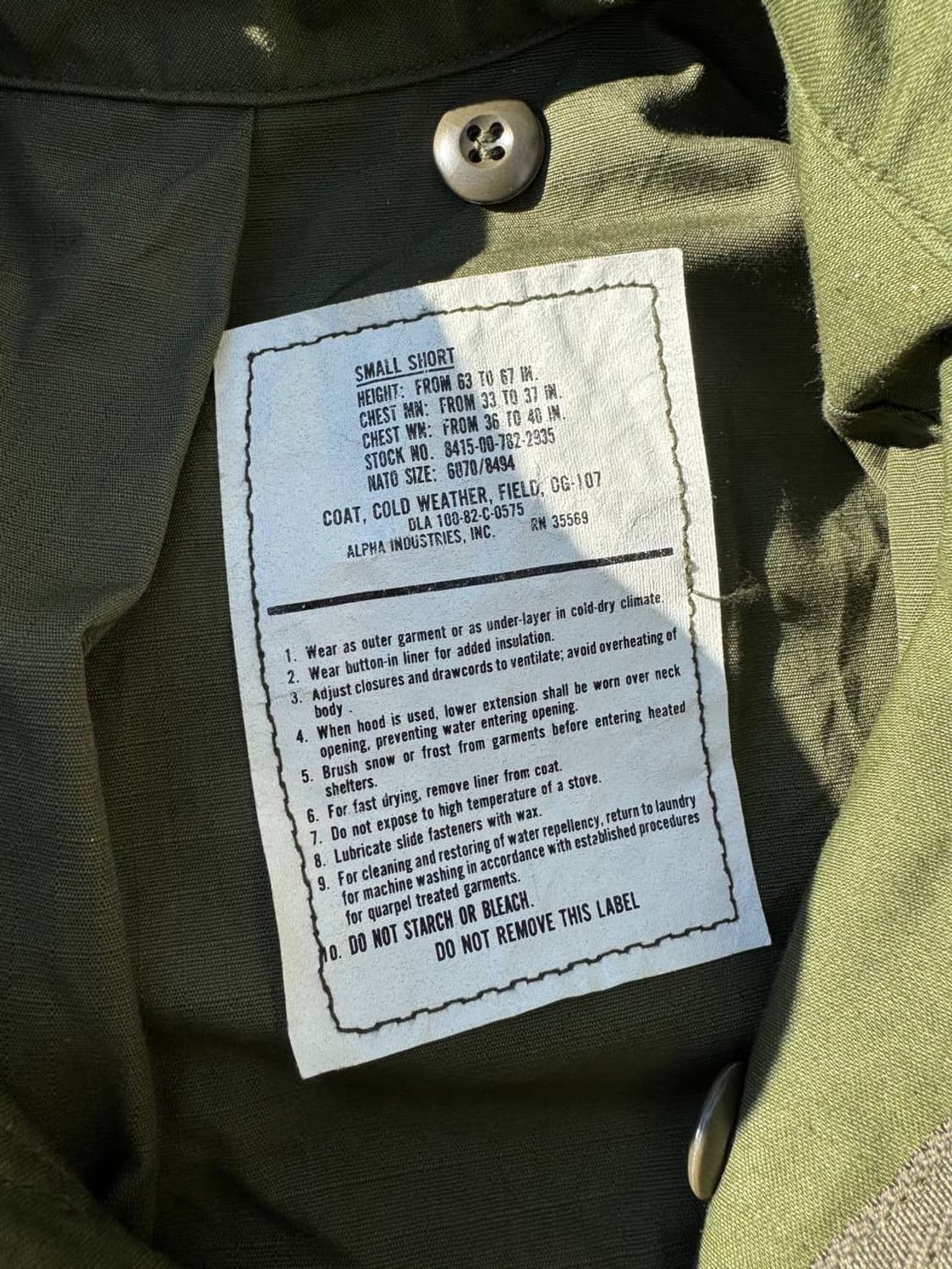 Alpha Industries m65 field jacket 상품이미지4