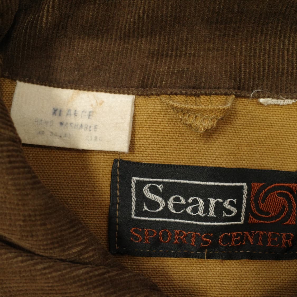 60s 빈티지 시어스 스포츠센터 헌팅 자켓 XL 상품이미지5