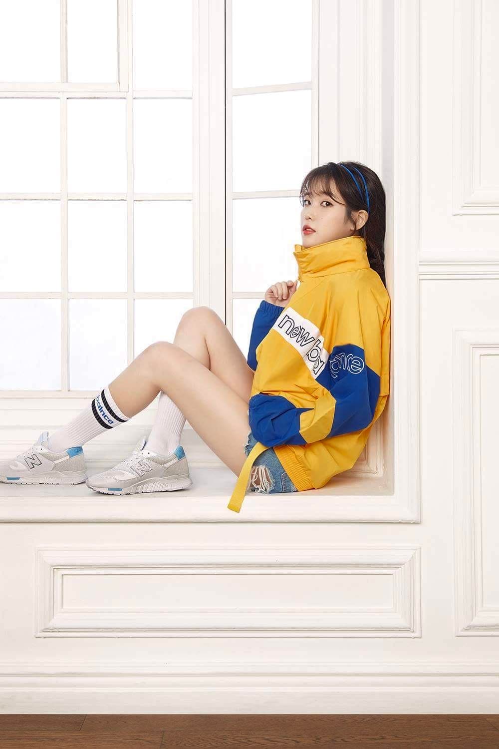 (L) 뉴발란스 아이유 바람막이 웜업 자켓 레트로 올드스쿨 상품이미지7