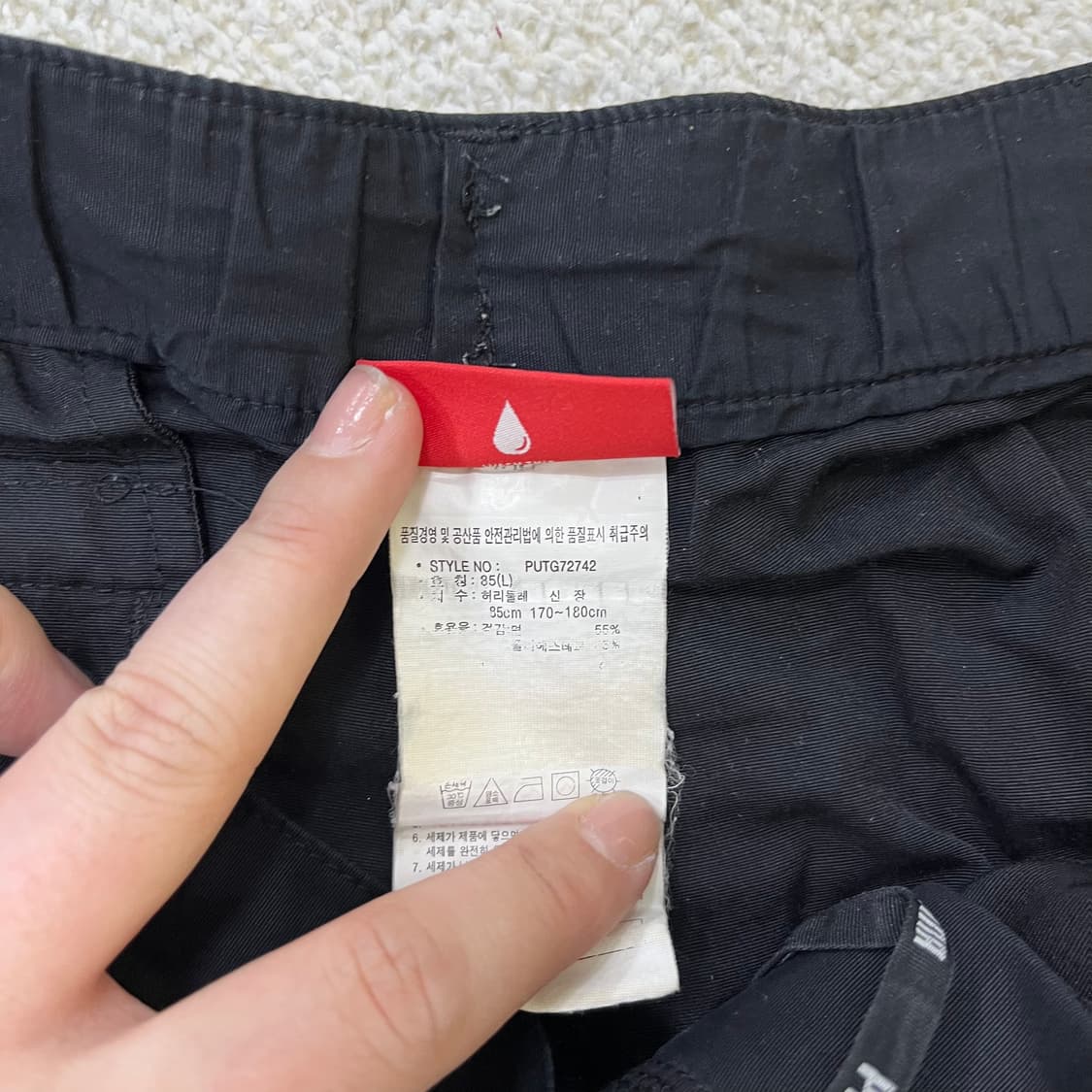 L 푸마 스트링 7부 바지 0331M 상품이미지3