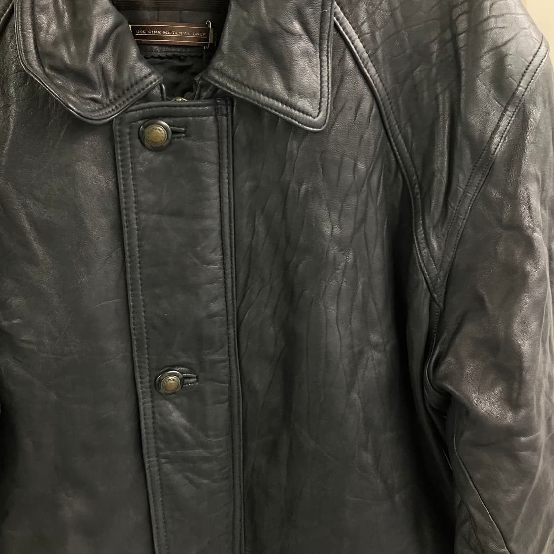 D’HOMME A HOMME 양가죽 하프 코트 L 상품이미지3