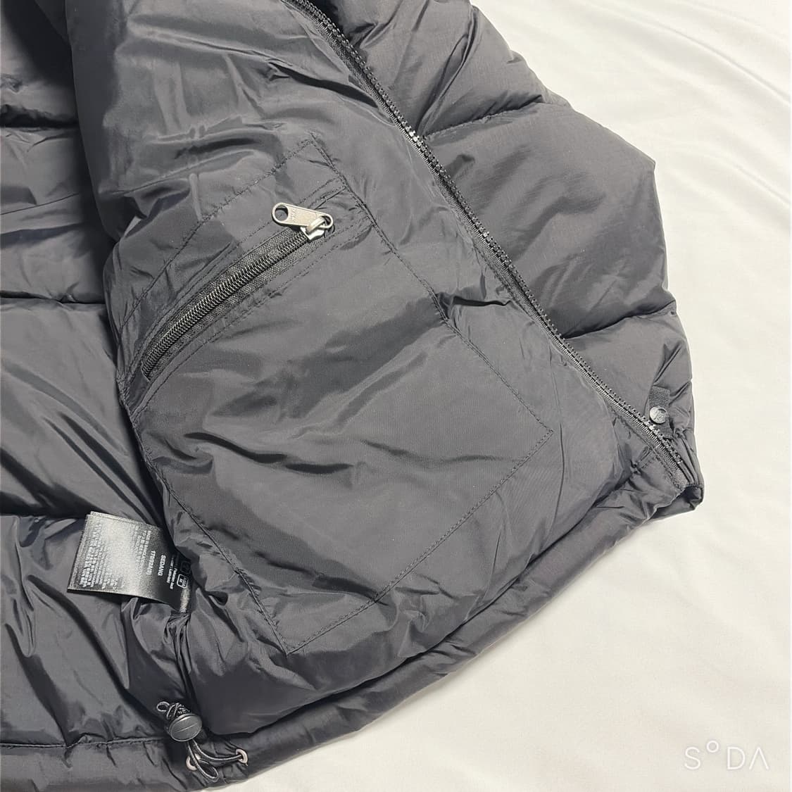 노스페이스 700 패딩 블랙 (새상품) 상품이미지8