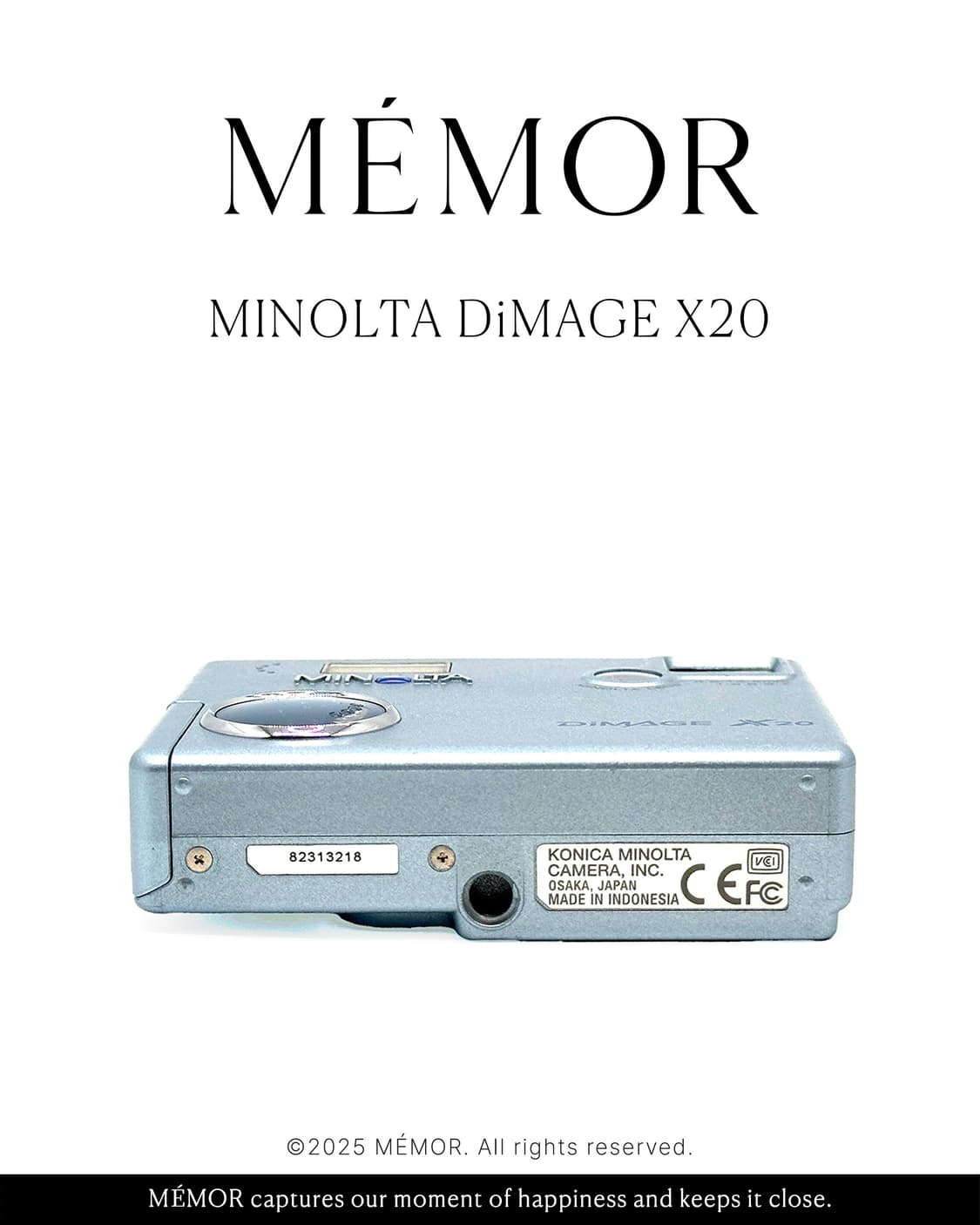 희귀컬러🩵MINOLTA DiMAGE X20 미놀타 디카 카메라 상품이미지4