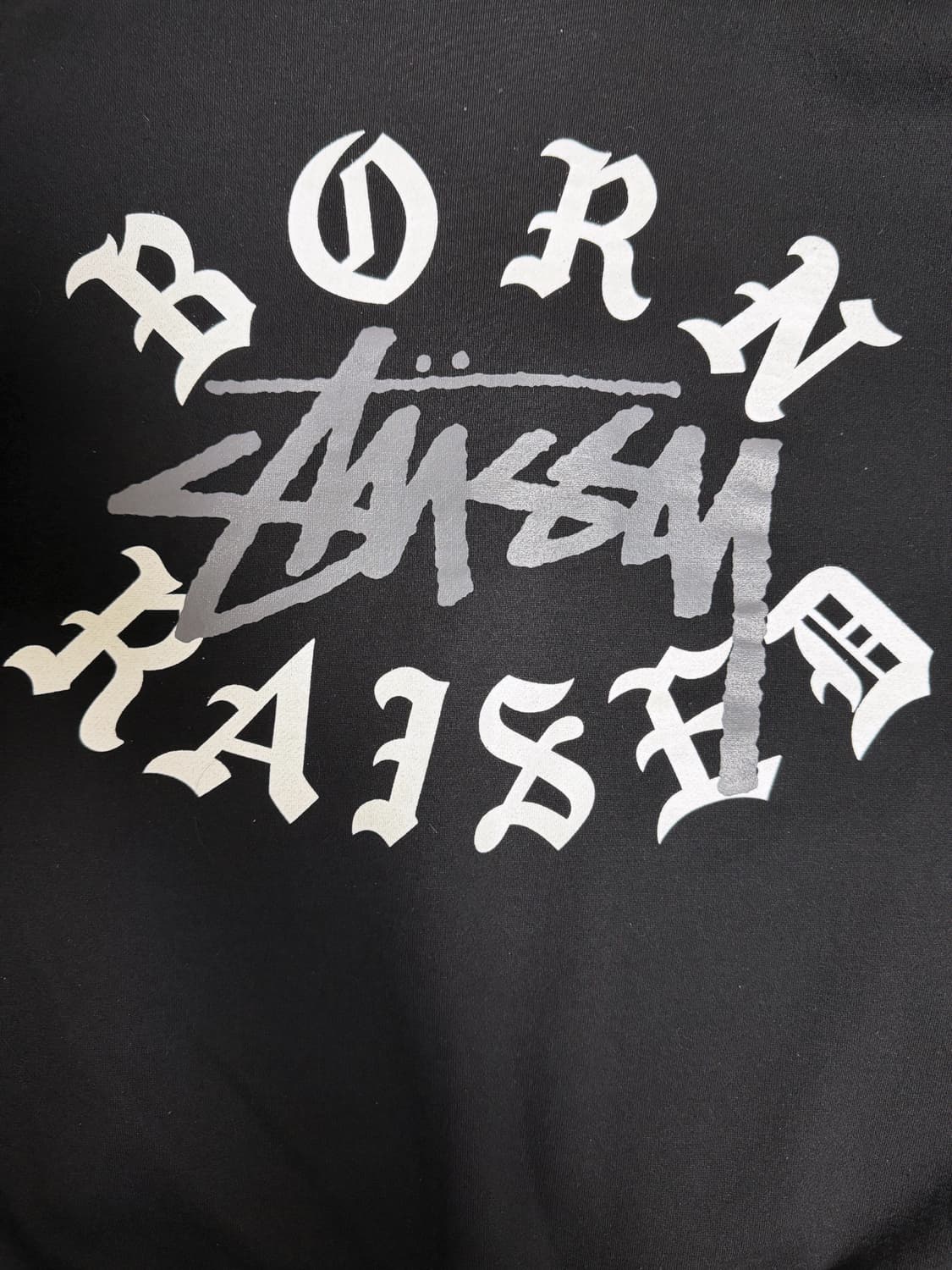 스투시 x 본앤레이즈드 후드집업 L 상품이미지3