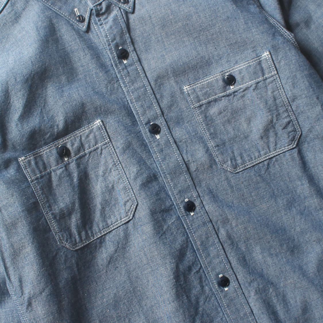 비밍 바이빔즈 샴브레이 워크셔츠 상품이미지4